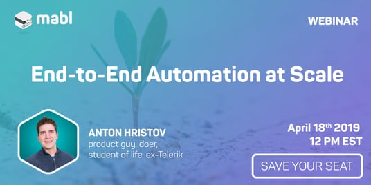 End-to-end Automation at Scale | mabl