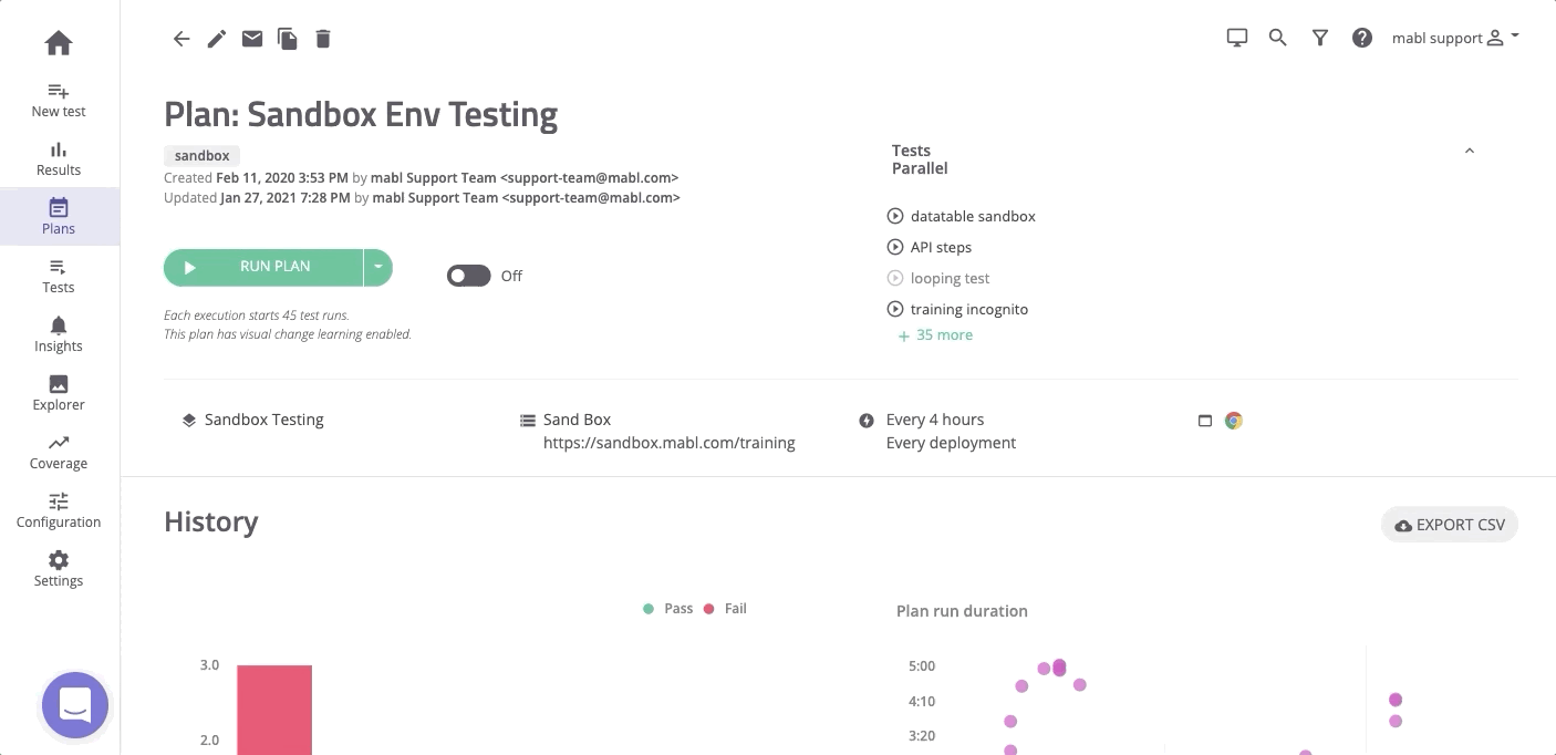 Test-run-summary