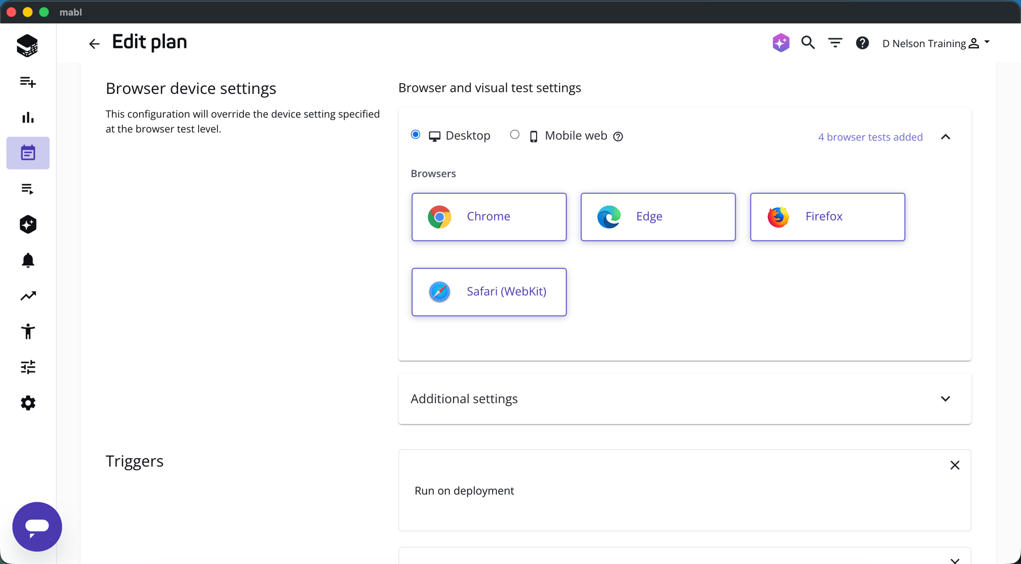 Plan Cross-Browser Execution_ Cross-browser results grid — Chrome, Firefox, Safari, Edge