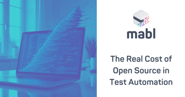 The Real Cost of Open Source in Test Automation