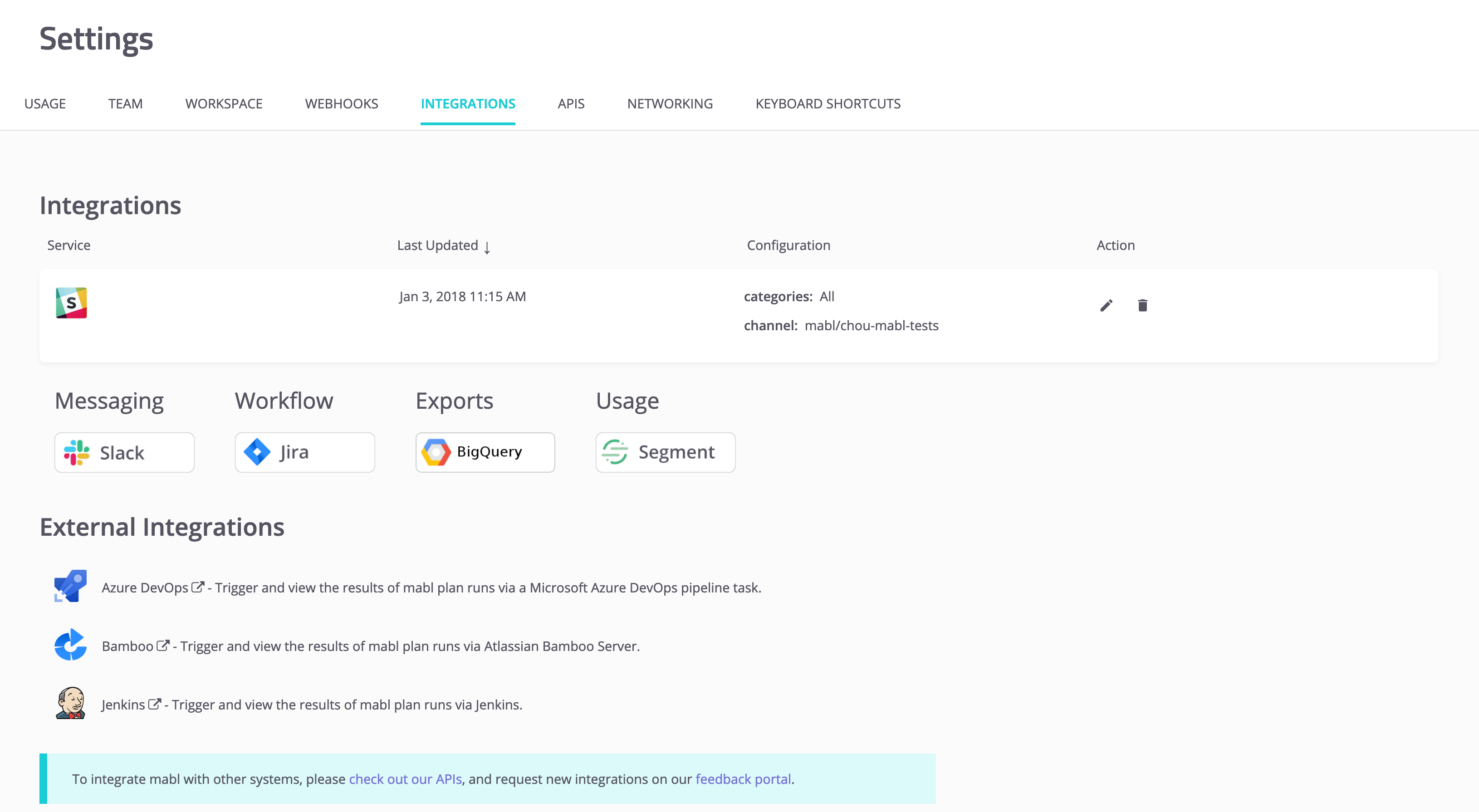 UpdatedIntegrations
