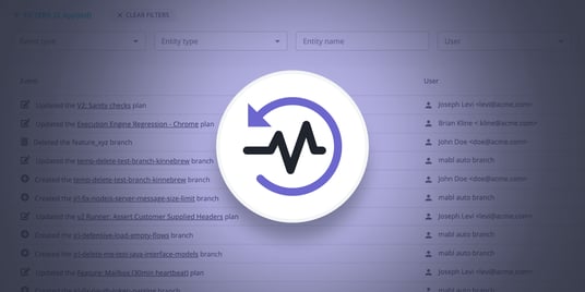 Easily Audit Test Changes within the Activity Feed | mabl