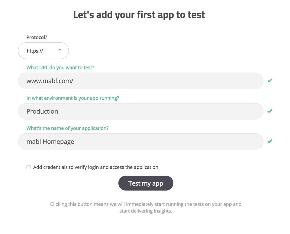 Automated, Codeless Smoke Testing with mabl | mabl