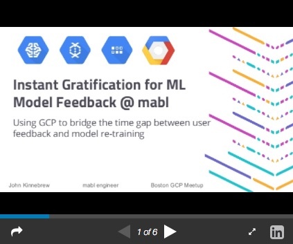 Instant Gratification for ML Model Feedback in GCP