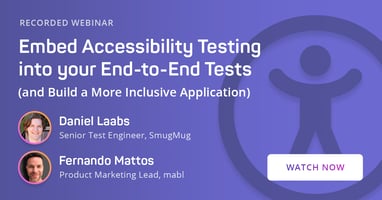 Video - Embed Accessibility Testing into your End-to-End Tests (and Build a More Inclusive Application)