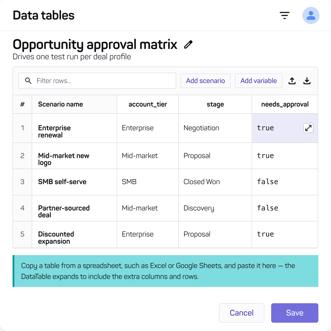 CRM data table-selection (2)