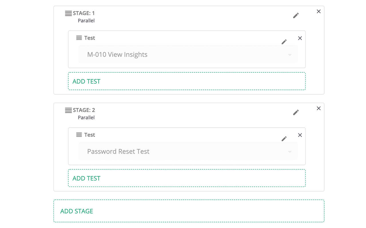 Regression Suite Setup